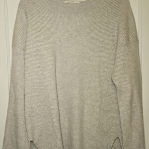 Athleta Women's Beige Wool/Cashmere Blend Sweater